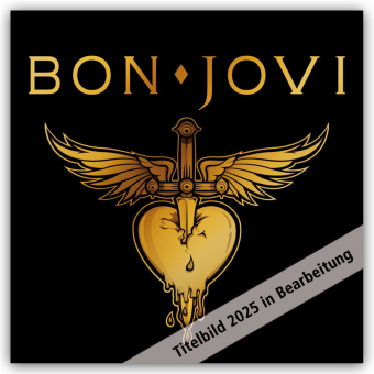 Official Bon Jovi 2025 Square Calendar