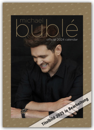 Official Michael Buble A3 Calendar 2025