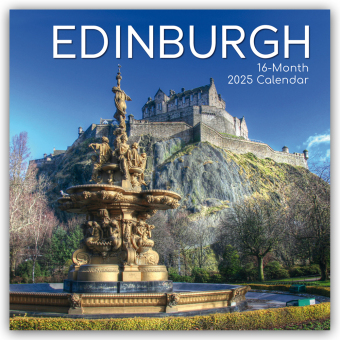 Edinburgh 2025 - 16-Monatskalender