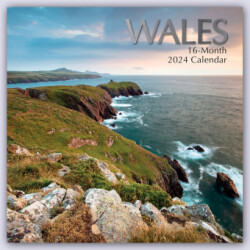 Wales 2024 - 16-Monatskalender