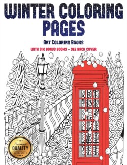 Art Coloring Books (Winter Coloring Pages)