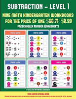 Preschooler Number Worksheets (Kindergarten Subtraction/taking away Level 1)
