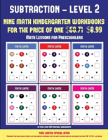 Math Lessons for Preschoolers (Kindergarten Subtraction/taking away Level 2)