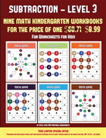 Fun Worksheets for Kids (Kindergarten Subtraction/Taking Away Level 3)