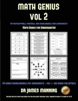 Math Books for Kindergarten (Math Genius Vol 2)
