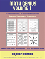 Printable Kindergarten Worksheets (Math Genius Vol 1)