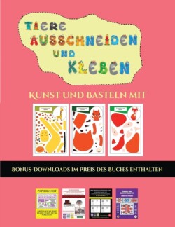 Kunst und Basteln mit Papier (Tiere ausschneiden und kleben)