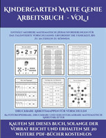 Druckbare Arbeitsmappen fur Vorschulen (Kindergarten Mathe Genie Arbeitsbuch - VOL. 1)