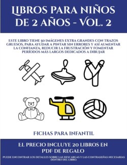 Fichas para infantil (Libros para ninos de 2 anos - Vol. 2)