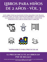 Imprimibles para preescolar (Libros para ninos de 2 anos - Vol. 3)