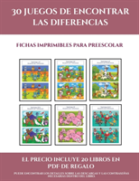 Fichas imprimibles para preescolar (30 juegos de encontrar las diferencias)