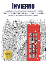 Libros de pintar para aliviar el estres (Invierno)