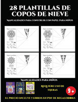 Manualidades para construir con papel para ninos (28 plantillas de copos de nieve 2