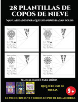 Manualidades para que los ninos hagan solos (28 plantillas de copos de nieve 2