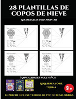 Recortables para montar (28 plantillas de copos de nieve 2