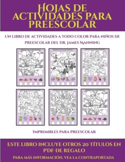 Imprimibles para preescolar (Hojas de actividades para preescolar)