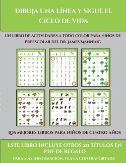 mejores libros para ninos de cuatro anos (Dibuja una linea y sigue el ciclo de vida)