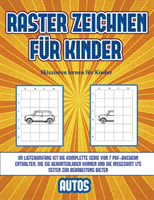 Skizzieren lernen fur Kinder (Raster zeichnen fur Kinder - Autos)