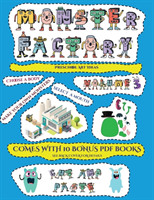 Preschool Art Ideas (Cut and paste Monster Factory - Volume 3)