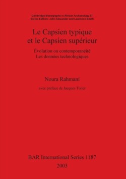 Capsien Typique et Le Capsien Superieur