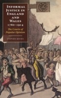 Informal Justice in England and Wales, 1760-1914