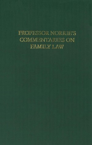 Professor Norrie's Commentaries on Family Law