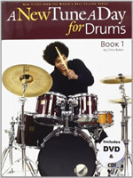 New Tune A Day For Drums - Book One (Book, CD And DVD)