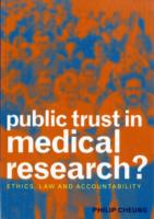 Public Trust in Medical Research?