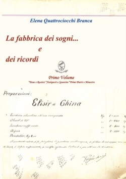 Fabbrica Dei Sogni ... E Dei Ricordi - 1) Primo Volume *Pane E Rustici *Antipasti E Spuntini *Primi Piatti E Minestre