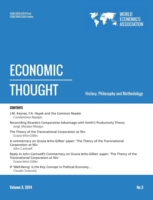 Economic Thought, Vol 3, No 2, 2014