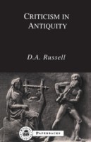 Criticism in Antiquity