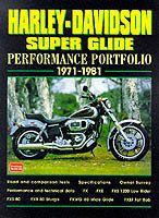 Harley Davidson Super Glide Performance Portfolio, 1971-81
