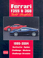 Ferrari F355 & 360 Gold Portfolio 1995 - 2004