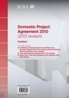 RIBA Domestic Project Agreement 2010 (2012 Revision): Architect (Pack of 10)