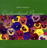 Diana Lampe's Embroidered Pansies