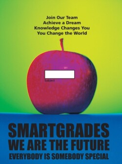 SMARTGRADES School Notebooks with Study Skills, RED APPLE,