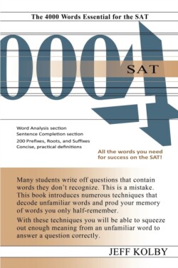 SAT 4000 The 4000 Words Essential for the SAT