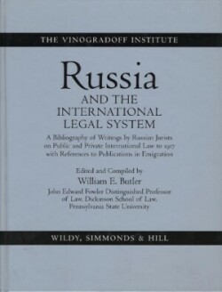 Russia and the International Legal System