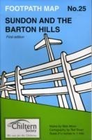 Chiltern Society Footpath Map No. 25 Sundon and the Barton Hills