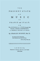 Present State of Music in France and Italy