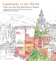 Landmarks of the World Colouring