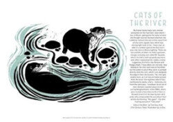 Tom Cox's 21st Century Yokel Poster – Cats of The River