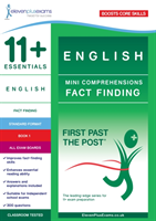 11+ Essentials English: Mini-Comprehensions Fact-Finding Book 2