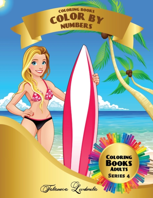 Coloring Books Color by Numbers Adults