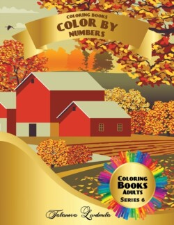 Coloring Books - Color by Numbers Adults (Series 6)