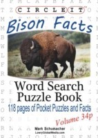 Circle It, Bison Facts, Pocket Size, Word Search, Puzzle Book