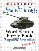 Circle It, World War II Facts, Word Search, Puzzle Book