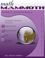 Math Mammoth Grade 1 Answer Keys