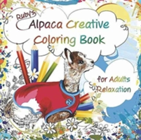Ruby's Alpaca Creative Coloring Book for Adults Relaxation