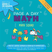 Page a Day Math Addition & Math Handwriting Book 1 Set 2